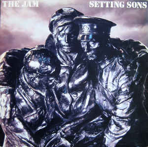 Image of Front Cover of LP - VG+/VG - THE JAM, Setting Sons (Polydor; POLD 5028, UK 1979, Embossed Sleeve, Inner, Track Listing Printed On Rear Of Sleeve.), Strong VG,  - 3526100E