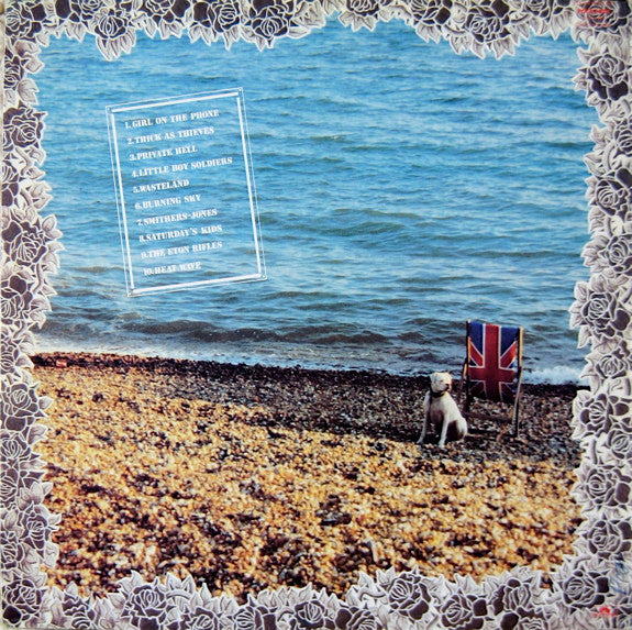 Image of Back Cover of LP - VG+/VG - THE JAM, Setting Sons (Polydor; POLD 5028, UK 1979, Embossed Sleeve, Inner, Track Listing Printed On Rear Of Sleeve.), Strong VG,  - 3526100E