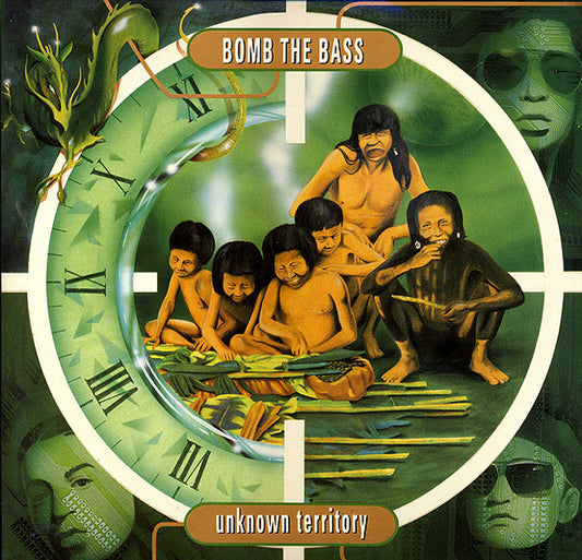 Image of Front Cover of 2xLP - VG+/VG+ - BOMB THE BASS, Unknown Territory (Rhythm King; 468774 0, UK 1991, Gatefold, Insert), ,  - 0126141E