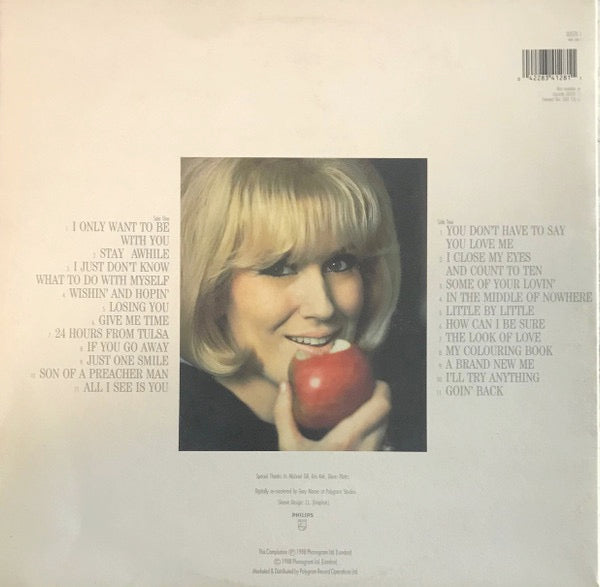Image of Back Cover of LP - VG/VG+ - DUSTY SPRINGFIELD, Dusty - The Silver Collection (Philips; DUSTV 1, UK 1988, Gatefold), ,  - 1326011E