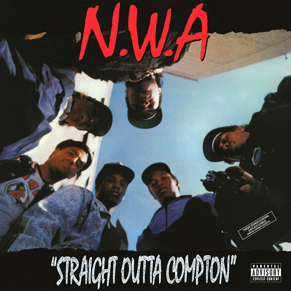Image of Front Cover of LP - VG+/VG+ - N.W.A, Straight Outta Compton (Back To Black; 0600753469958, Europe 2013 Reissue, 180 Gram Vinyl), ,  - 3146067S