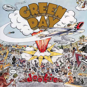 Image of Front Cover of LP - VG+/VG+ - GREEN DAY, Dookie (Reprise; 9362-49869-5, Europe 2009 Reissue, Insert), Still In Opened Shrinkwrap,  - 3646025S