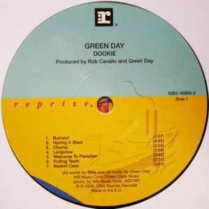 Image of Label Cover of LP - VG+/VG+ - GREEN DAY, Dookie (Reprise; 9362-49869-5, Europe 2009 Reissue, Insert), Still In Opened Shrinkwrap,  - 3646025S