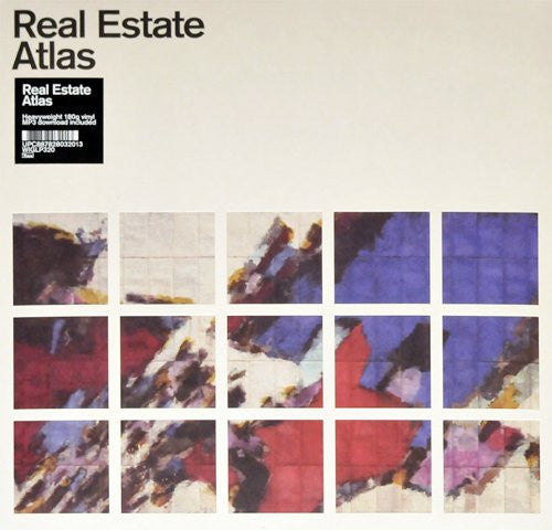 Image of Front Cover of LP - VG+/VG+ - REAL ESTATE, Atlas (Domino; WIGLP320, UK 2014, Embossed Gatefold), ,  - 3226121E