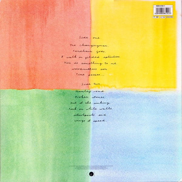 Image of Back Cover of 4944345S: LP - PAUL WELLER, Stanley Road (Go Discs!; 828 619-1, Europe 1995, Gatefold, Inner , Limited edition with booklet) Stickered Sleeve, Edge Wear  VG/VG+