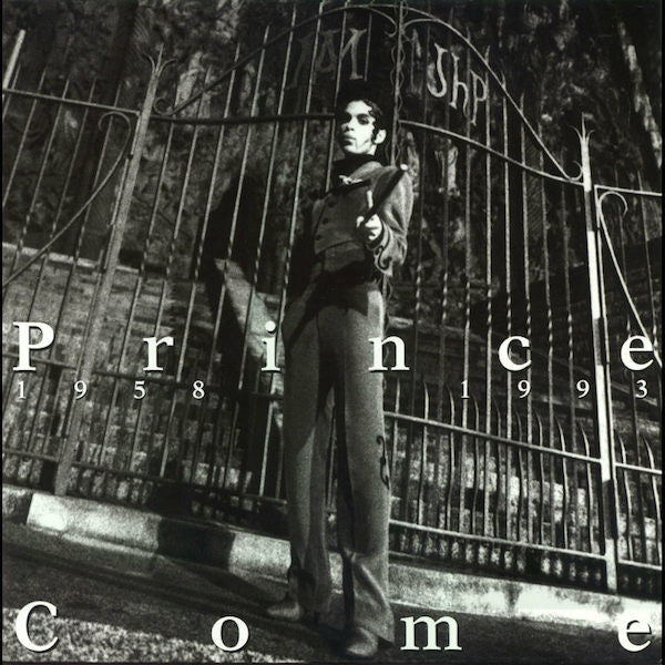 Image of Front Cover of 2124341E: LP - PRINCE, Come (Warner Bros. Records  ; 9362-45700-1, Europe 1994, Picture sleeve, Inner) Light marks on vinyl. 'Language sitcker on sleeve. Light wear to sleeve with light ring wear.  VG/VG