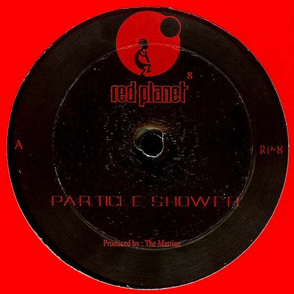 Image of Front Cover of 12" - /VG - THE MARTIAN, Particle Shower / The Voice Of Grandmother (Red Planet; RP-8, US 1997), Faint hairlines.,  - 4116035C