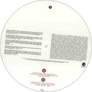 Image of Back Cover of LP - VG+/VG+ - TAKE THAT, Everything Changes (RCA; 74321 16926-1, UK 1993, Barcode Stickered PVC Sleeve, Picture Disc), Small promo sticker on sleeve.,  - 2716317C