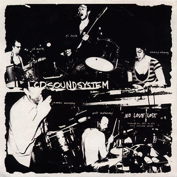 Image of Back Cover of 7" - VG+/VG+ - ARCADE FIRE / LCD SOUNDSYTEM, Poupee De Cire, Poupee De  Son / No Love Lost (Merge Records; MRG313, US 2007, Picture Sleeve), ,  - 1856055S