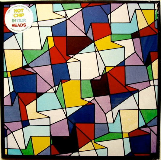 Image of Front Cover of 4945077S: 2xLP - HOT CHIP, In Our Heads (Domino; WIGLP293, UK 2012, Gatefold, With 7") Cut-out (Corner cut). Bit of creasing.  VG/VG+
