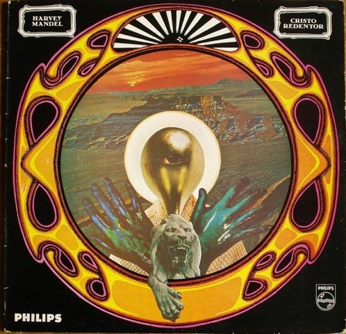 Image of Front Cover of LP - VG+/VG+ - HARVEY MANDEL, Cristo Redentor (Philips Blue Label; 6336009, UK 1970, Laminated Sleeve, Stereo, Blue labels), ,  - 3346274S