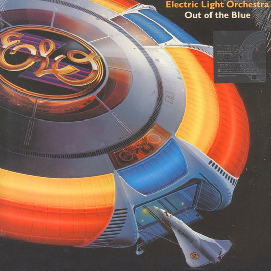 Image of Front Cover of 2xLP - NEW/NEW - ELO - THE ELECTRIC LIGHT ORCHESTRA, Out Of The Blue (Music On Vinyl; 88875175261 , Europe 2016 Reissue, Gatefold, 2 Inners & Insert, 180 Gram Vinyl), ,  - 1816395C