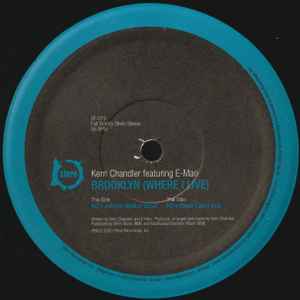 Image of Label Cover of 12" - VG/VG+ - KERRI CHANDLER FETURING E-MAN, Brooklyn (Where I Live)  (Sfere; SF-010, US 2001, Stickered Plain Sleeve), some edge wear to stickered sleeve. one or two tiny marks - still VG+,  - 3946174S