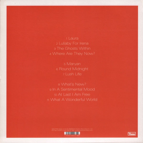 Image of Back Cover of 2xLP - VG+/VG - WYATT/ATZMON/STEPHEN, ..........For The Ghosts Within   (Domino; WIGLP263, UK 2010, 2 Inners, Robert Wyatt), A few wispy hairlines,  - 3716104C
