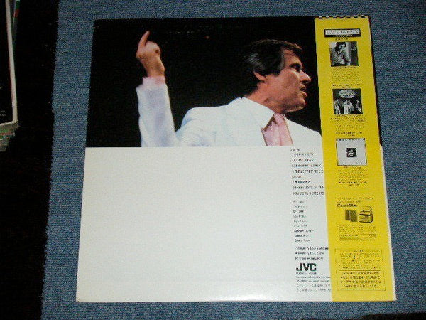 Image of Back Cover of 4114435C: LP - DAVE GRUSIN AND DREAM ORCHESTRA, Live at Budokan (JVC; VIJ-28022, Japan 1982, No Obi) Sleeve worn and stained  VG/VG+