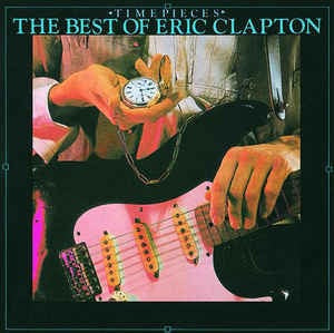 Image of Front Cover of LP - G+/VG+ - ERIC CLAPTON, Time Pieces (The Best Of Eric Clapton) (RSO White Labels; RSD 5010, UK 1982), Edge Wear,  - 1526232E