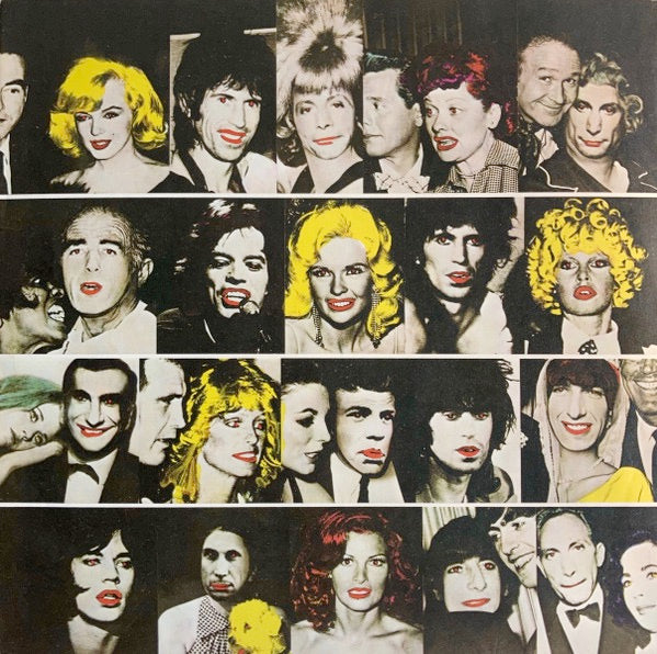 Image of Back Cover of LP - VG/G - THE ROLLING STONES, Some Girls (Rolling Stones; CUN 39108, UK 1978, Die Cut Sleeve (Strong Colours, BPGY) With Red Some Girls Title, Uncensored Colour Inner ), ,  - 1326009E