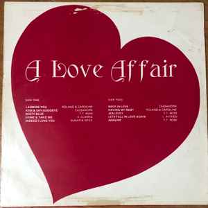 Image of Back Cover of 5214195C: LP - VARIOUS ARTISTS, Love Affair  (Love Bird ; LB 430, UK 1978)   VG/VG+