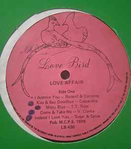 Image of Label Cover of 5214195C: LP - VARIOUS ARTISTS, Love Affair  (Love Bird ; LB 430, UK 1978)   VG/VG+