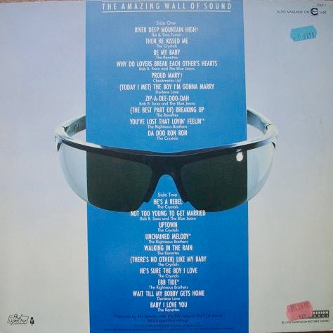 Image of Back Cover of LP - VG/VG - PHIL SPECTOR, Phil Spector's Greatest Hits (Impression Records; PSLP 1, Europe 1983 Reissue), ,  - 3016224C