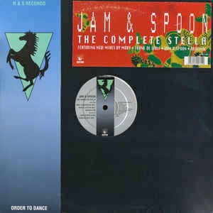 Image of Front Cover of 12" - VG/VG - JAM & SPOON, The Complete Stella (R & S Records; RSUK 14X, UK 1992, Stickered Company Sleeve), ,  - 3946340S