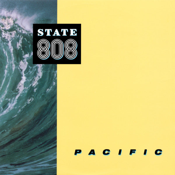 Image of Front Cover of 12" - VG/VG - 808 STATE, Pacific (ZTT; ZANG 1T, ZTT    2292 465 21-0, UK 1989, Picture Sleeve, Adrenalin Pressing), Light Marks only., State A	A1	Pacific-202A2	Pacific State-OriginState B	B1	Pacific-303B2	Cobra-Bora-Shortcut - 2526462E