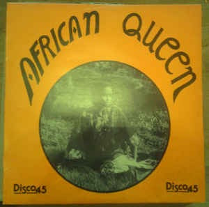 Image of Front Cover of 12" - G+/VG - NNADJIMOU OYEAH, African Queen (Whamm; W0001, UK 1981, Picture Sleeve), Writing on both sides of label. Sleeve shows wear but intact.,  - 4426056E