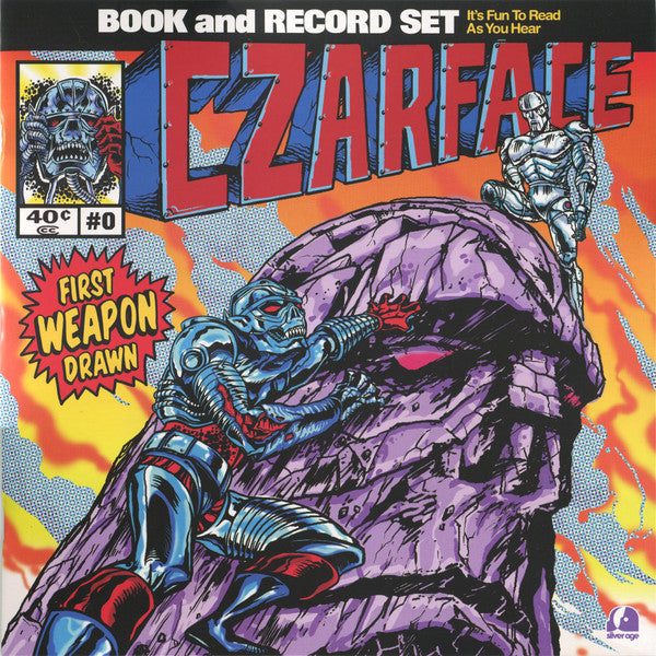 Image of Front Cover of LP - EX/EX - CZARFACE, First Weapon Drawn (A Narrated Adventure)  (Silver Age; SIl 002-LP, US 2017, Comic Book, RSD 2017), ,  - 2926239E