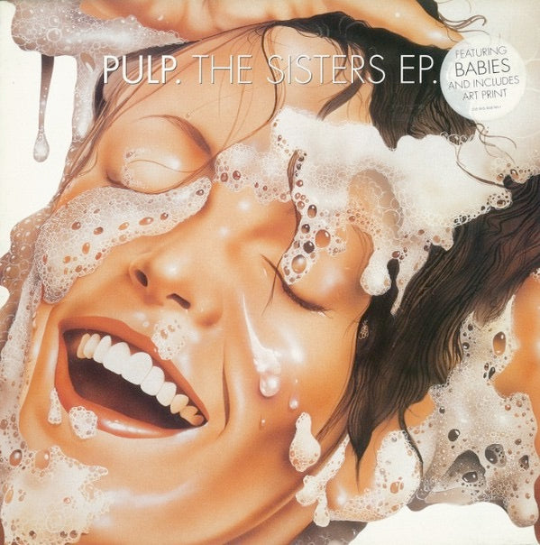 Image of Front Cover of 12" EP - VG+/G - PULP, The Sisters E.P. (Island Records; 12IS 595, UK 1994, Stickered Picture Sleeve, NO Art Print), Vinyl has lots of light marks, plays through with no skips or sticks.,  - 3416546C