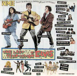 Image of Front Cover of 3825032E: 2xLP - VARIOUS, The Last Temptation Of Elvis (New Musical Express ; NME LP 038/039, UK 1990, Gatefold)   VG/VG+