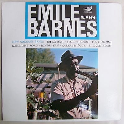 Image of Front Cover of 4723450E: LP - EMILE  BARNES NEW ORLEANS BAND , Emile Barnes New Orleans Band  (Storyville; 670 164, Germany 1960s, Laminated Sleeve)   VG+/VG+