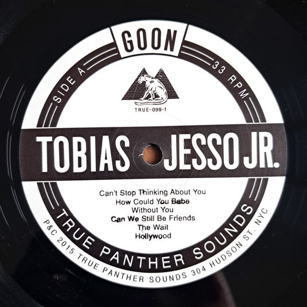 Image of Label Cover of LP - EX/EX - TOBIAS JESSO JR., Goon (True Panther Sounds; TRUE-099-1, US 2015, Gatefold, Black Inner), Opened Instore, Still In Stickered Shrinkwrap,  - 3846050S
