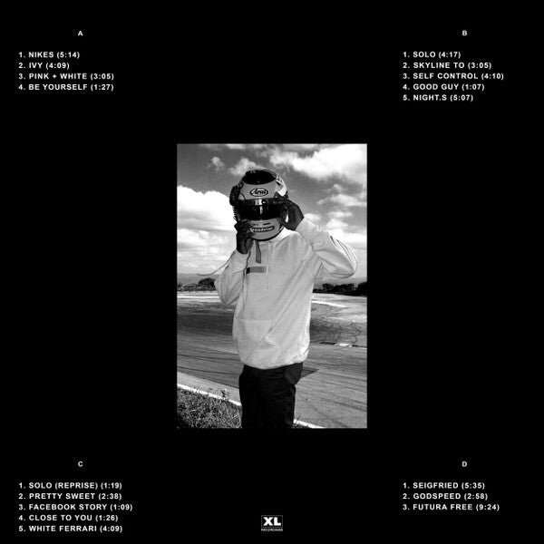 Image of Back Cover of 2xLP - EX/VG+ - FRANK  OCEAN , Blond (XL; 862160000302, US 2016, Gatefold, Official release), A handful of the lightest hairlines only across the 4 sides - nothing to affect playback.,  - 4426006E