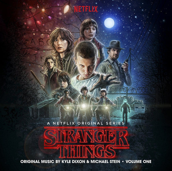 Image of Front Cover of 4824275E: 2xLP - KYLE DIXON AND MICHAEL STEIN , Stranger Things : Volume One  (Invada; INV176LP, UK 2016, Gatefold, Insert, Limited Edition, Aquamarine With White And Black Splatter )   VG+/EX