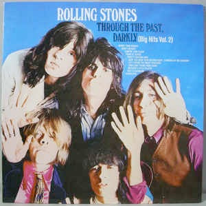 Image of Front Cover of 4014088C: LP - THE ROLLING STONES, Through The Past, Darkly (Big Hits Vol. 2) (ABKCO; 800031, US 1986 Reissue, Gatefold)   VG+/VG+