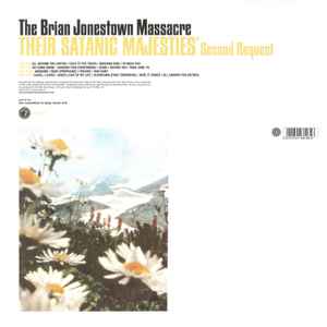 Image of Back Cover of 5024298E: 2xLP - THE BRIAN JONESTOWN MASSACRE, Their Satanic Majesties Second Request (A Records; AUK004LP , Europe 2011 Reissue, Gatefold, Inners, White/Yellow Splatter) Solid Yellow Vinyl  EX/EX