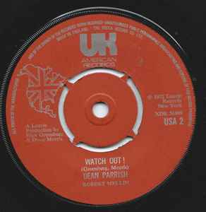 Image of Back Cover of 7" - /VG+ - DEAN  PARRISH , I'm On My Way/ Watch Out! (UK American Records; USA2, UK 1975 Reissue, Plain sleeve, 4 prong centre), ,  - 2726092E