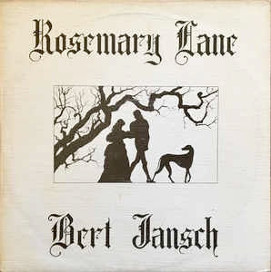 Image of Front Cover of LP - VG/VG - BERT JANSCH, Rosemary Lane (Transatlantic Picture Label; TRA235, UK 1970s Reissue, Textured Sleeve), Strong VG, Name Written on Rear Sleeve In Biro,  - 3026073E