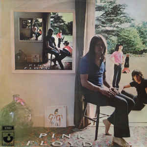 Image of Front Cover of 0526315E: 2xLP - PINK FLOYD, Ummagumma (Harvest Green - Gramophone Co On Label Rim, Boxed EMI; SHDW 1/2, UK 1971 Reissue, Laminated Gatefold Sleeve, 2nd Pressing) Strong VG, a few hairlines mostly on side 2. Some laminate bubbling/creasing and fold in spine.   VG/VG