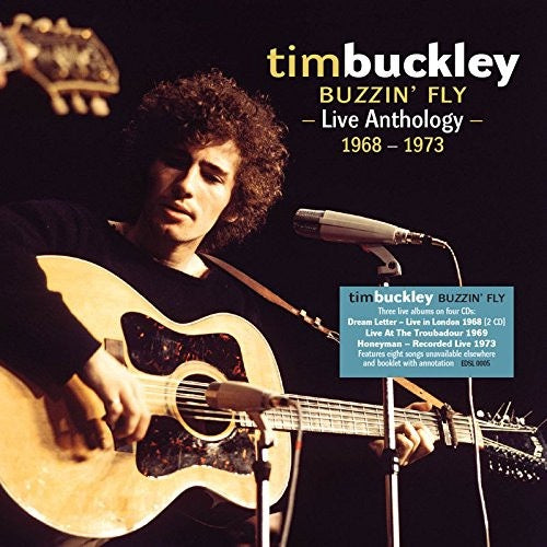 Image of Front Cover of 4xCD - VG+/EX - TIM BUCKLEY, Buzzin' Fly - Live Anthology 1968 - 1973 (Edsel Records; EDSL 0005, UK 2017, Box Set, Booklet), ,  - 3616043C