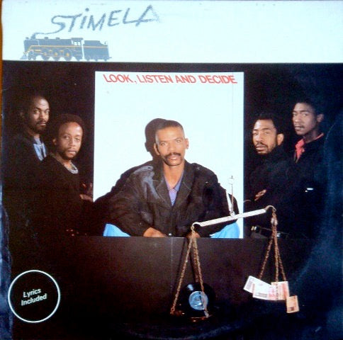 Image of Front Cover of LP - VG/VG - STIMELA, Look, Listen And Decide (Gallo ; HUL 40109, South Africa 1986, Picture Sleeve, Inner), ,  - 3626016E