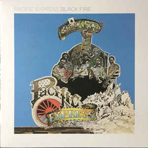 Image of Front Cover of LP - VG+/VG+ - PACIFIC EXPRESS , Black Fire (Matsuli Music ; MM109, UK 2017 Reissue, Picture Sleeve, Remastered), ,  - 3816445C
