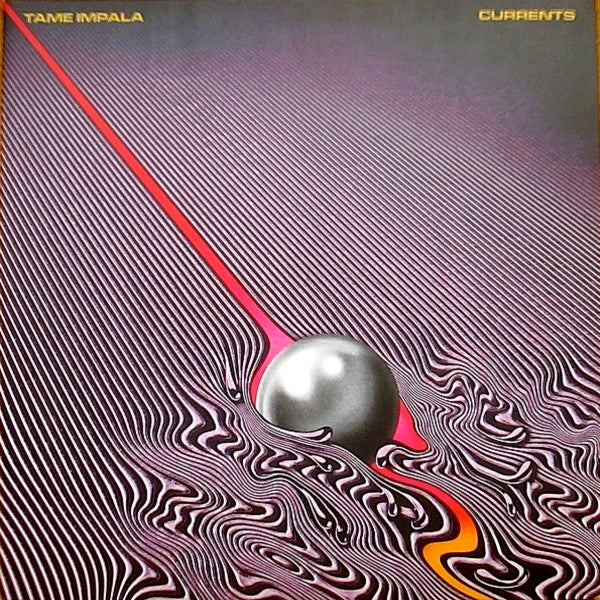Image of Front Cover of 2xLP - G+/VG - TAME IMPALA, Currents (Fiction; 4730677, Europe 2015, Gatefold, 2 Inners, MPO And Sterling Run Outs), Strong VG, Water Damage To Sleeve And Inners,  - 3526352E