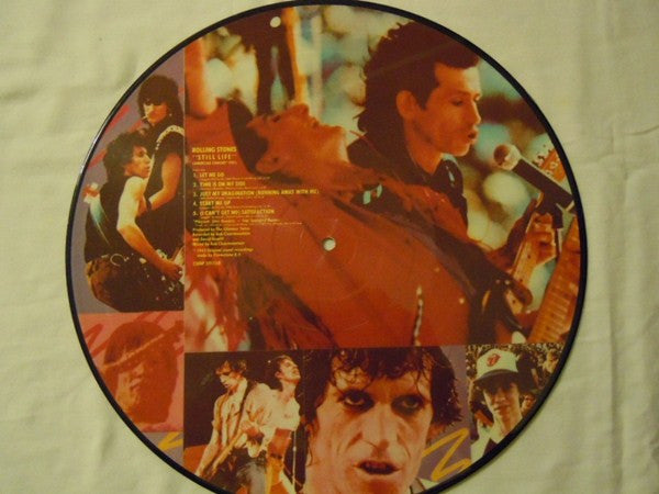 Image of Back Cover of LP - VG/VG+ - THE ROLLING STONES, Still Life (American Concert 1981) (Rolling Stones Records; CUNP 39115A, US 1982, Gatefold, Inner, Picture Disc), ,  - 0926296E