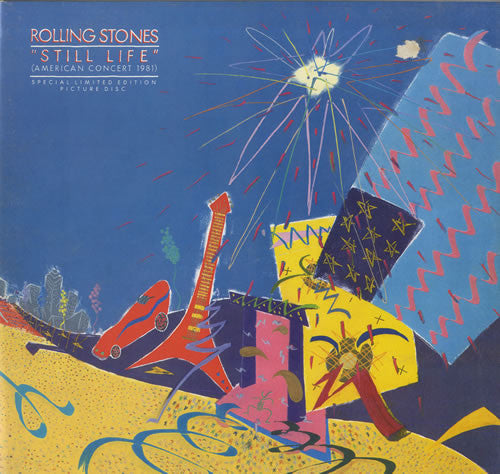 Image of Front Cover of LP - VG/VG+ - THE ROLLING STONES, Still Life (American Concert 1981) (Rolling Stones Records; CUNP 39115A, US 1982, Gatefold, Inner, Picture Disc), ,  - 0926296E