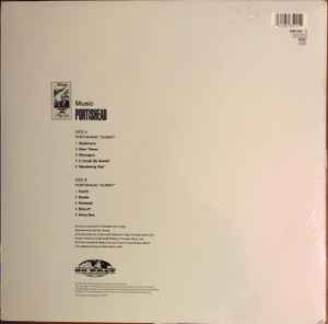Image of Back Cover of LP - NEW/NEW - PORTISHEAD, Dummy (Go Beat; 8285221, UK 2017 Reissue, Inner, 180 Gram Vinyl), , The collaboration of studio whiz Geoff Barrow and singer Beth Gibbons; gloomy, tormented, and wildly melodramatic moods permeate the album. "Sour Times' (the hit in which Gibbons cries, again and again, "Nobody Loves Me, It's True") and the more cryptic 'Glory Box' are the lynchpins of the album, defining its sound: dark flashes of old soul and film music, dehumanized electronic bleeps, Gibb