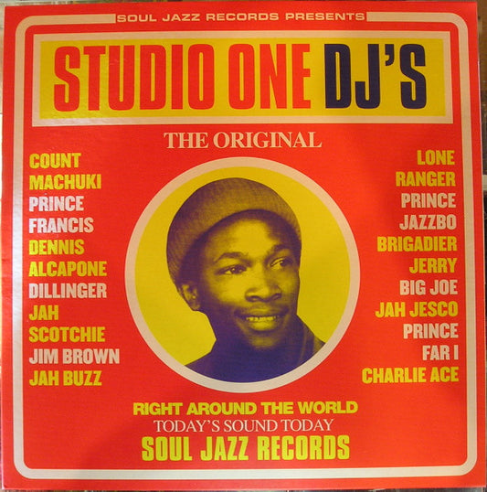 Image of Front Cover of 4414402C: 2xLP - VARIOUS ARTISTS, Studio One DJ's (Soul Jazz Records; SJR LP58, UK 2002, 2 Inners & Insert)   EX/VG+