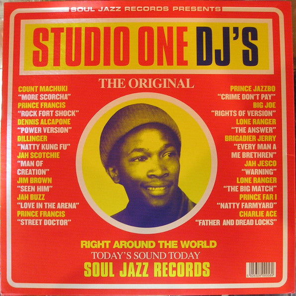 Image of Back Cover of 4414402C: 2xLP - VARIOUS ARTISTS, Studio One DJ's (Soul Jazz Records; SJR LP58, UK 2002, 2 Inners & Insert)   EX/VG+