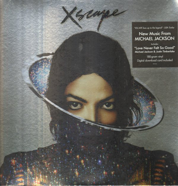 Image of Front Cover of LP - VG+/VG+ - MICHAEL JACKSON, Xscape (Epic; 88843053661, Europe 2014, Foil Gatefold Sleeve, Inner & Insert), Still In Opened Shrinkwrap,  - 3416008C