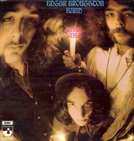 Image of Front Cover of LP - VG+/VG - THE EDGAR BROUGHTON BAND, Wasa Wasa (Harvest Green, Gramophone Co On Rim, No EMI Box, No Sold in Uk Label Text; SHVL757, UK 1969, Laminated Gatefold Sleeve), Strong VG,  - 1726522E